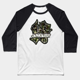 Junglist-Camo Graff Baseball T-Shirt